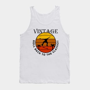 Roll Back to the Classics! Skate Tank Top